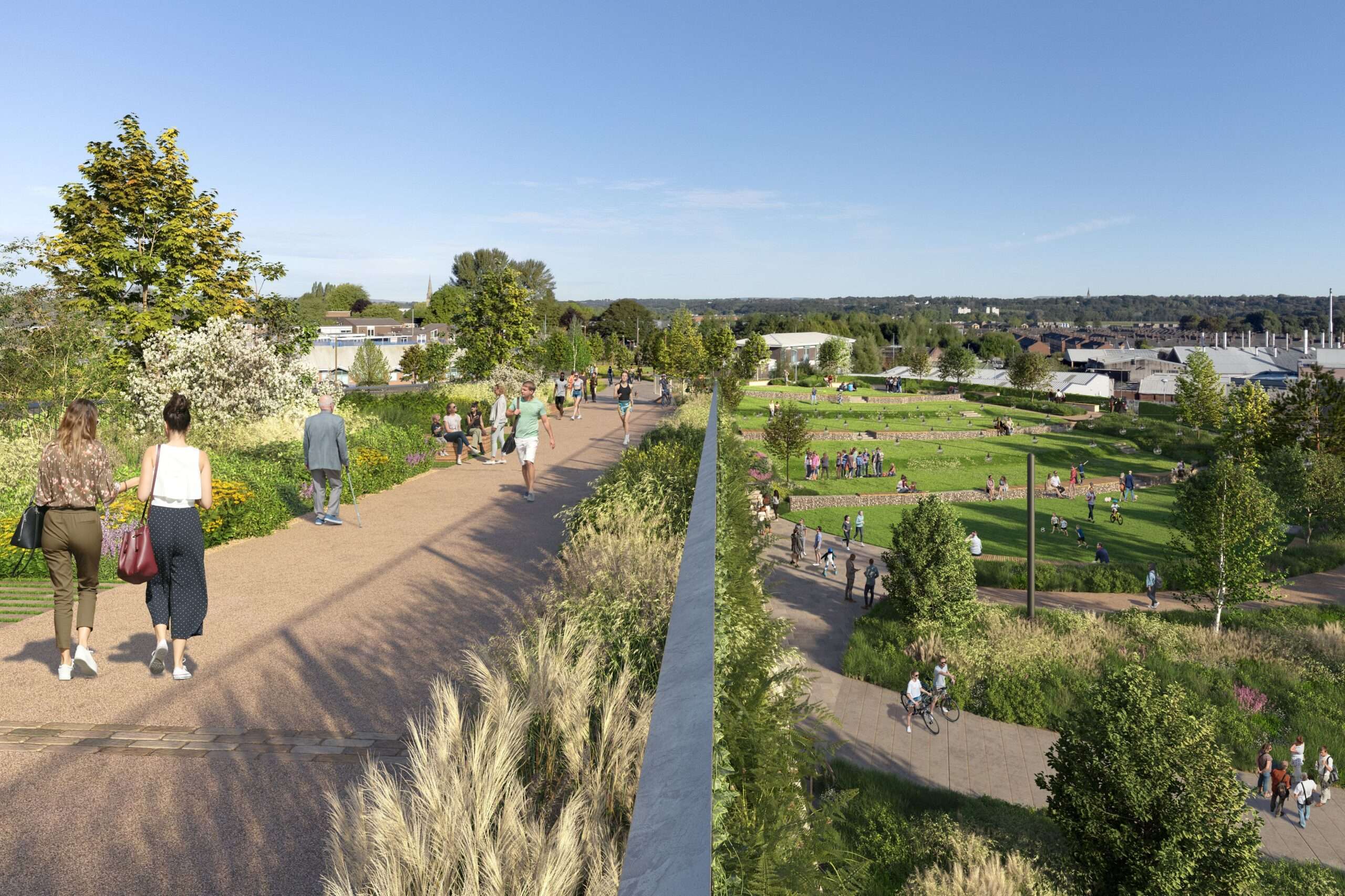 A £2.5 billion plan to transform Salford has started