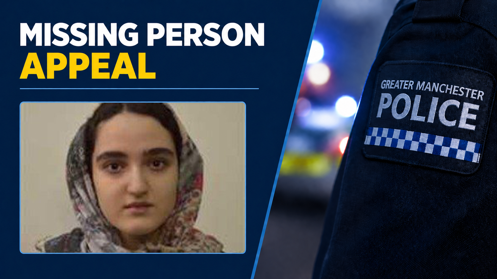 Police Appeal to Find Missing Salford Woman Last Seen Near University